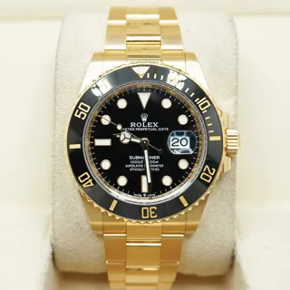 Rolex Submariner 126618LN-0002 41mm Yellow gold Black