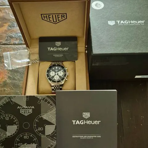 TAG Heuer Autavia CBE2110.BA0687 42mm Stainless steel Black 5