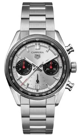 TAG Heuer Carrera CBS2216.BA0041 39mm Stainless steel White