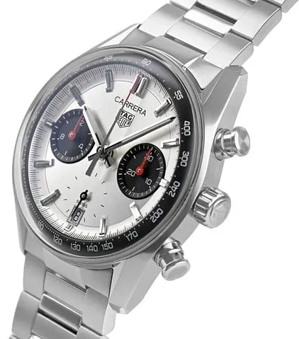 TAG Heuer Carrera CBS2216.BA0041 39mm Stainless steel White 1