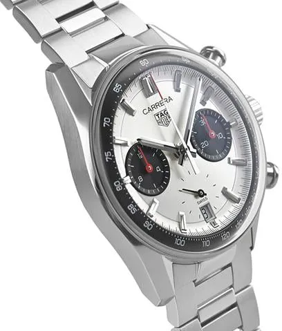 TAG Heuer Carrera CBS2216.BA0041 39mm Stainless steel White 2