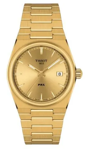 Tissot PRX T137.210.33.021.00 35mm Stainless steel Champagne