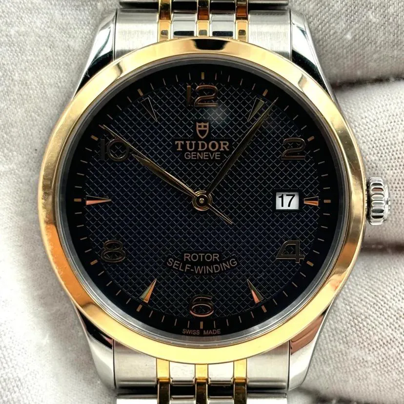 Tudor 1926 M91551-0003 39mm Rose gold Black