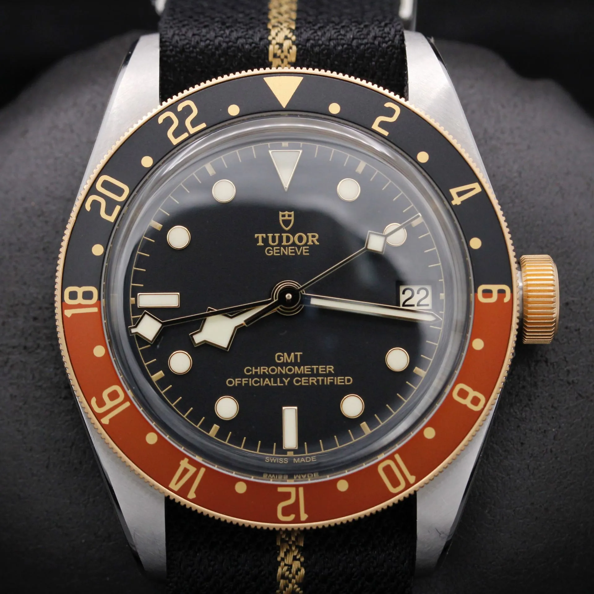 Tudor Black Bay M79833MN-0004 41mm Stainless steel Black