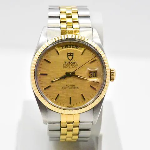 Tudor Prince Date 94613 35mm Stainless steel Gold 1