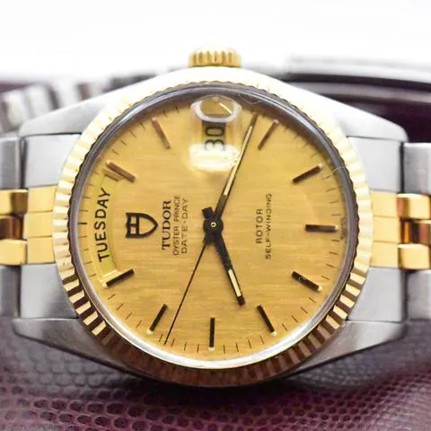 Tudor Prince Date 94613 35mm Stainless steel Gold 2