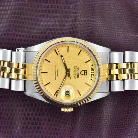 Tudor Prince Date 94613 35mm Stainless steel Gold 6