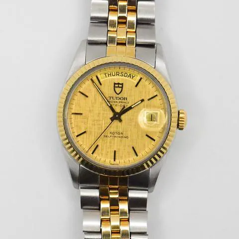 Tudor Prince Date 94613 35mm Stainless steel Gold 2