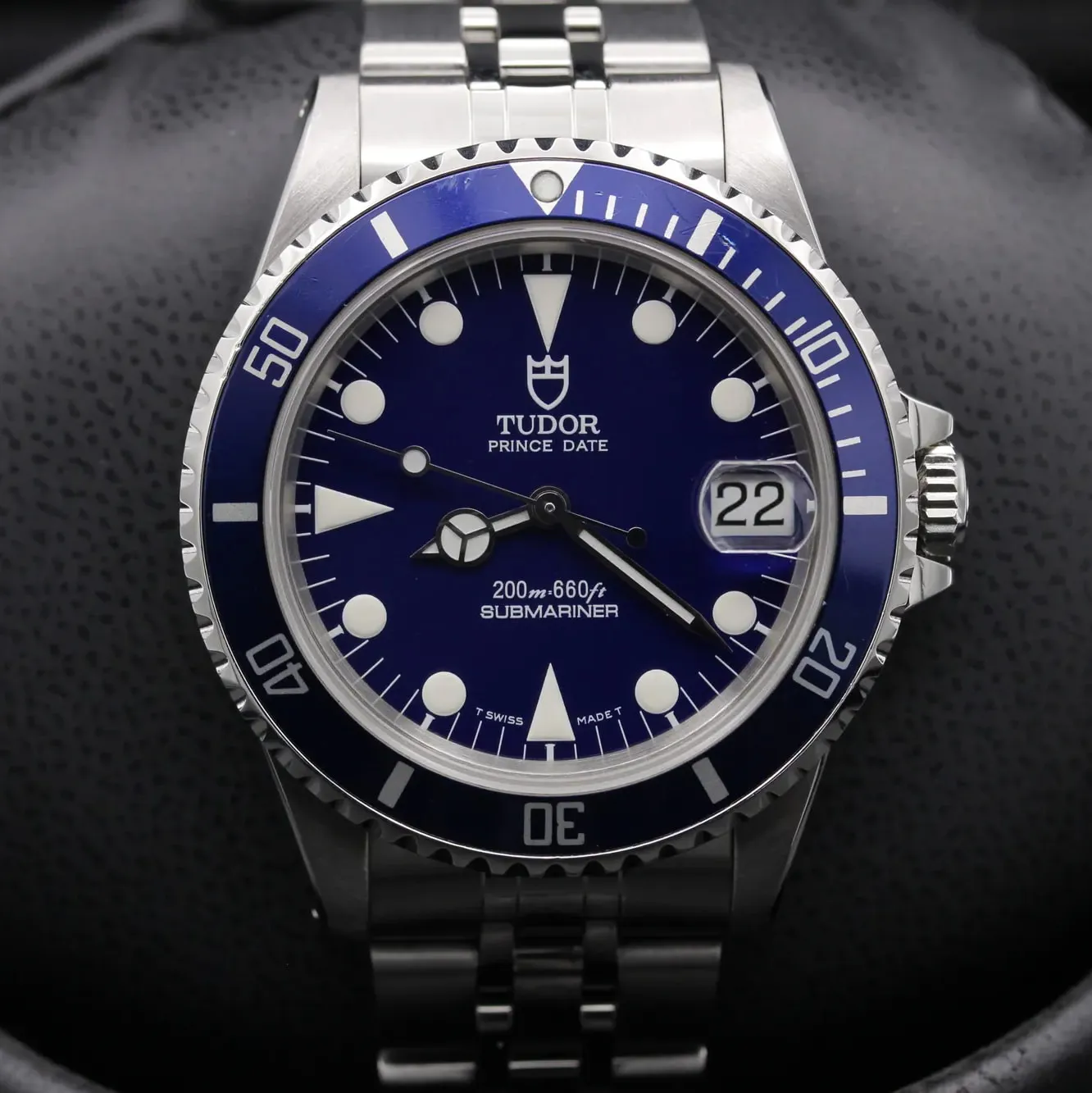 Tudor Submariner 75190 36mm Stainless steel Blue