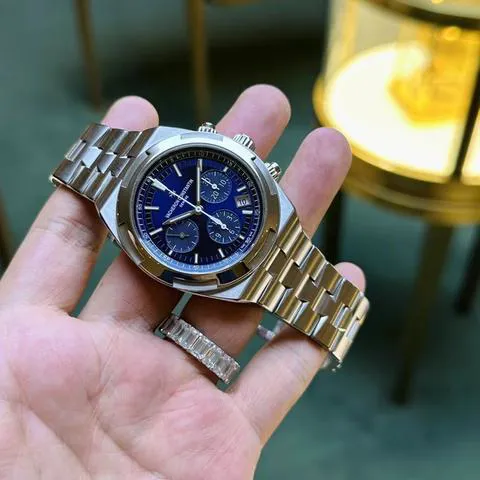 Vacheron Constantin Overseas Chronograph 5500V/110A-B148 42.5mm Stainless steel Blue