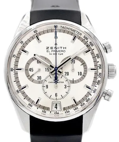 Zenith El Primero 36'000 VpH 03.2040.400 42mm Silver