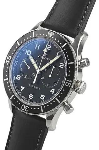 Zenith Pilot 03.2240.4069/21.C774 43mm Stainless steel Black 2