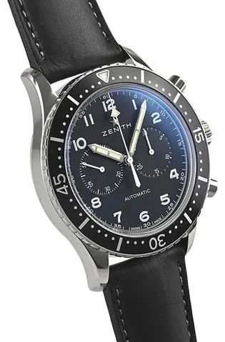 Zenith Pilot 03.2240.4069/21.C774 43mm Stainless steel Black 3