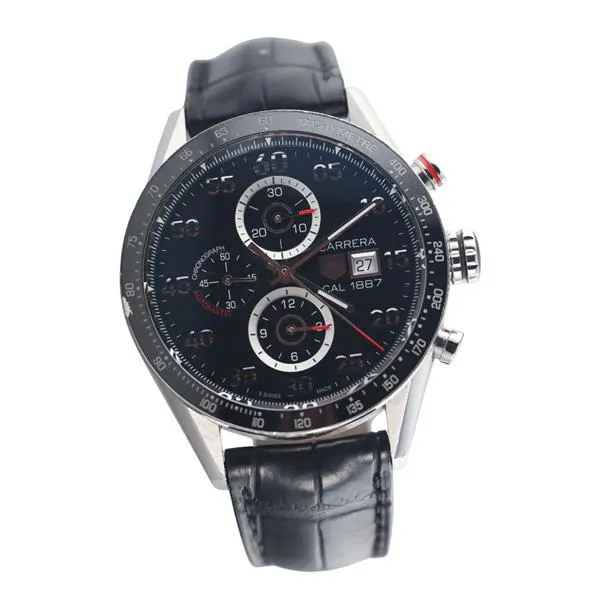 TAG Heuer Carrera Calibre 1887 CAR2A10-0 44mm Stainless steel Black