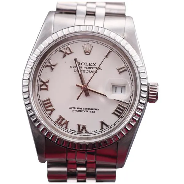 Rolex Datejust 36 16220 36mm Stainless steel Cream 1