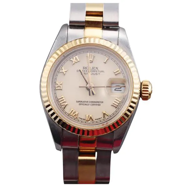 Rolex Lady-Datejust 69173 26mm Stainless steel and 18k yellow gold Cream 1