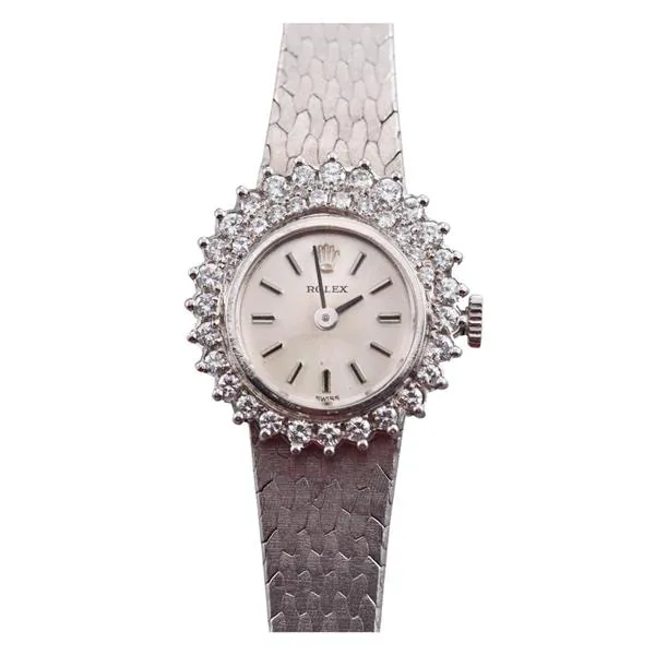 Rolex 20mm White gold and Diamond 1