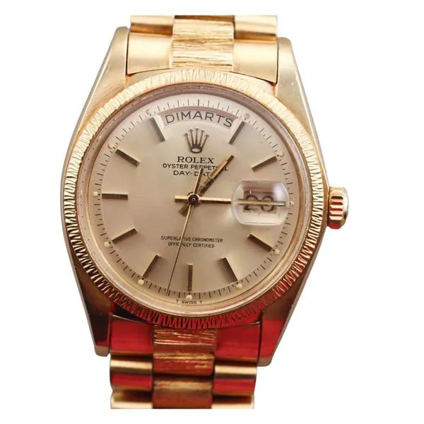 Rolex Day-Date 36 1807 36mm Yellow gold Champagne 1