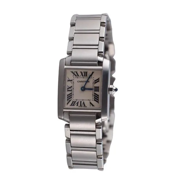 Cartier Tank Française 2384 20mm Stainless steel