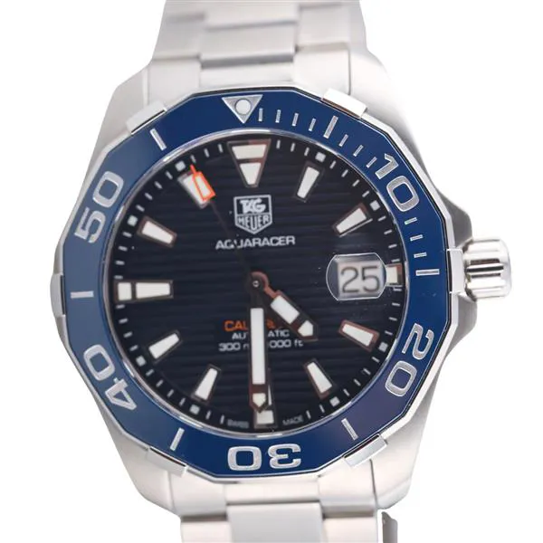 TAG Heuer Aquaracer WAY211C 40mm Stainless steel Blue 1