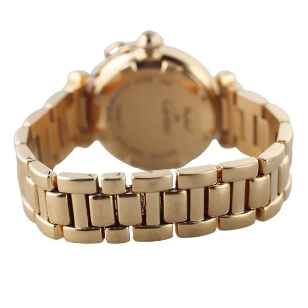 Cartier Pasha 2397 32mm Yellow gold and Diamond Cream 2