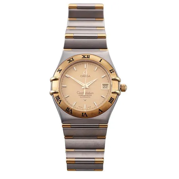 Omega Constellation 1302.10.00 35mm Yellow gold and Stainless steel Silver