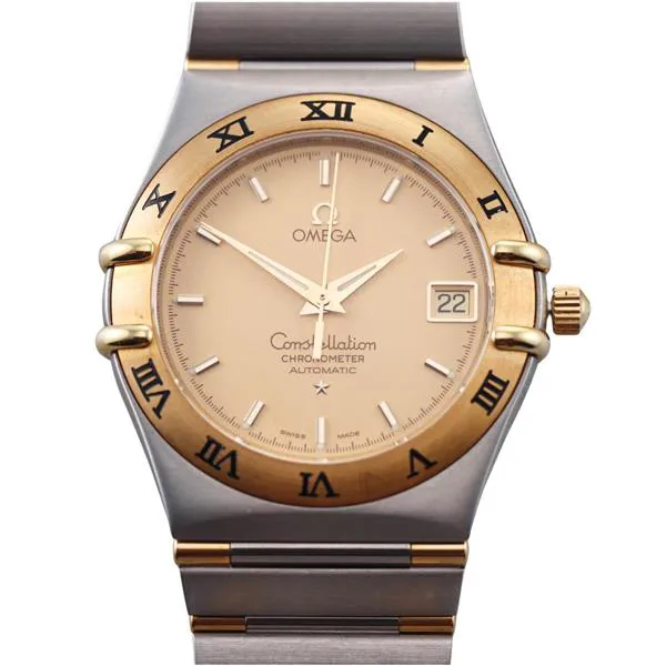 Omega Constellation 1302.10.00 35mm Yellow gold and Stainless steel Silver 1