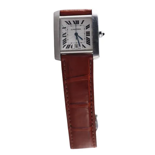 Cartier Tank Française 2302 28mm Stainless steel