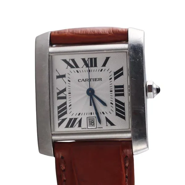 Cartier Tank Française 2302 28mm Stainless steel 1