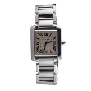 Cartier Tank Française 2366 White gold