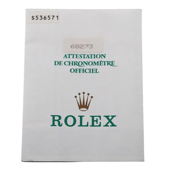 Rolex Datejust 31 68273 31mm Yellow gold and Stainless steel White 3