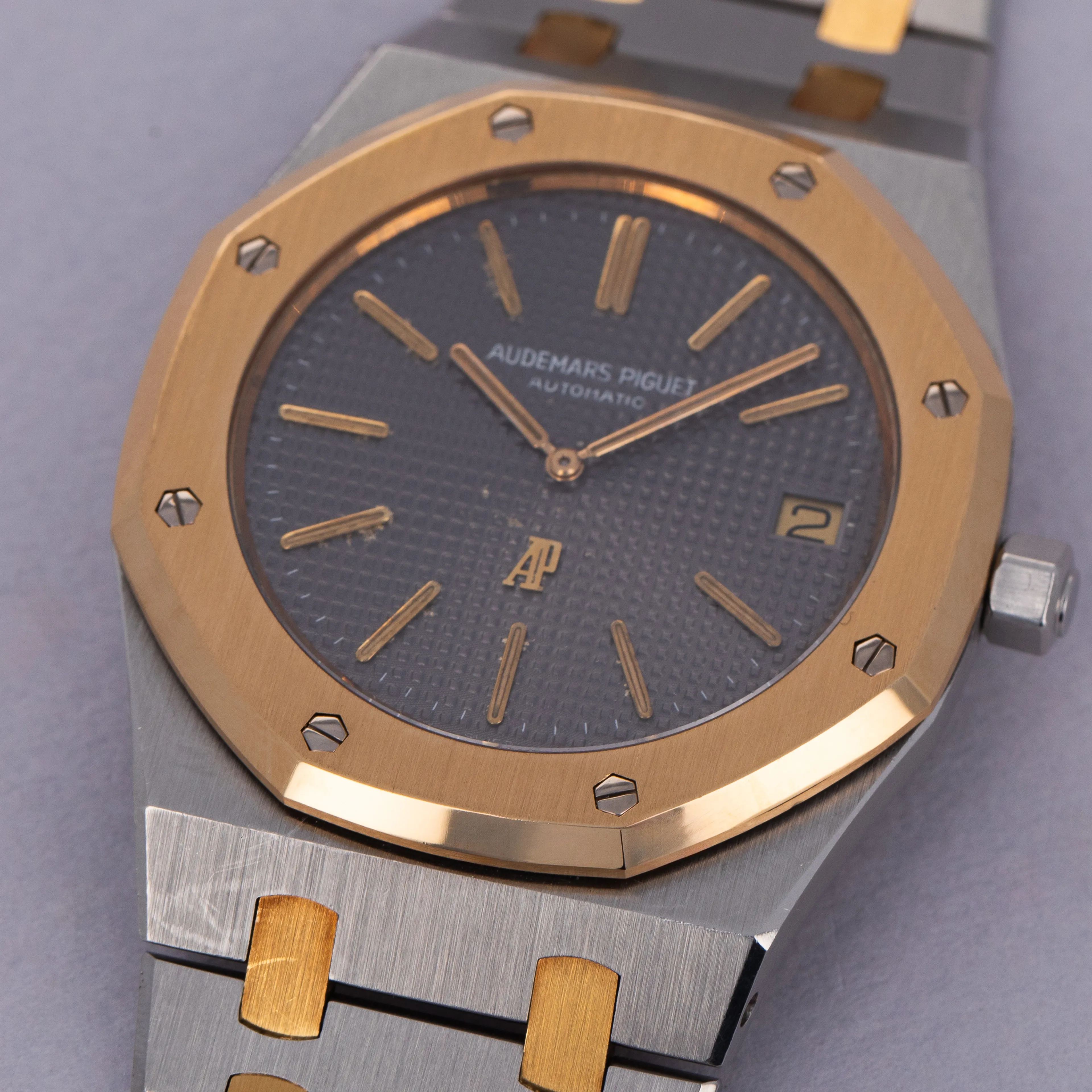 Audemars Piguet Royal Oak 5402 BA 39mm Yellow gold and Stainless steel Gray 2