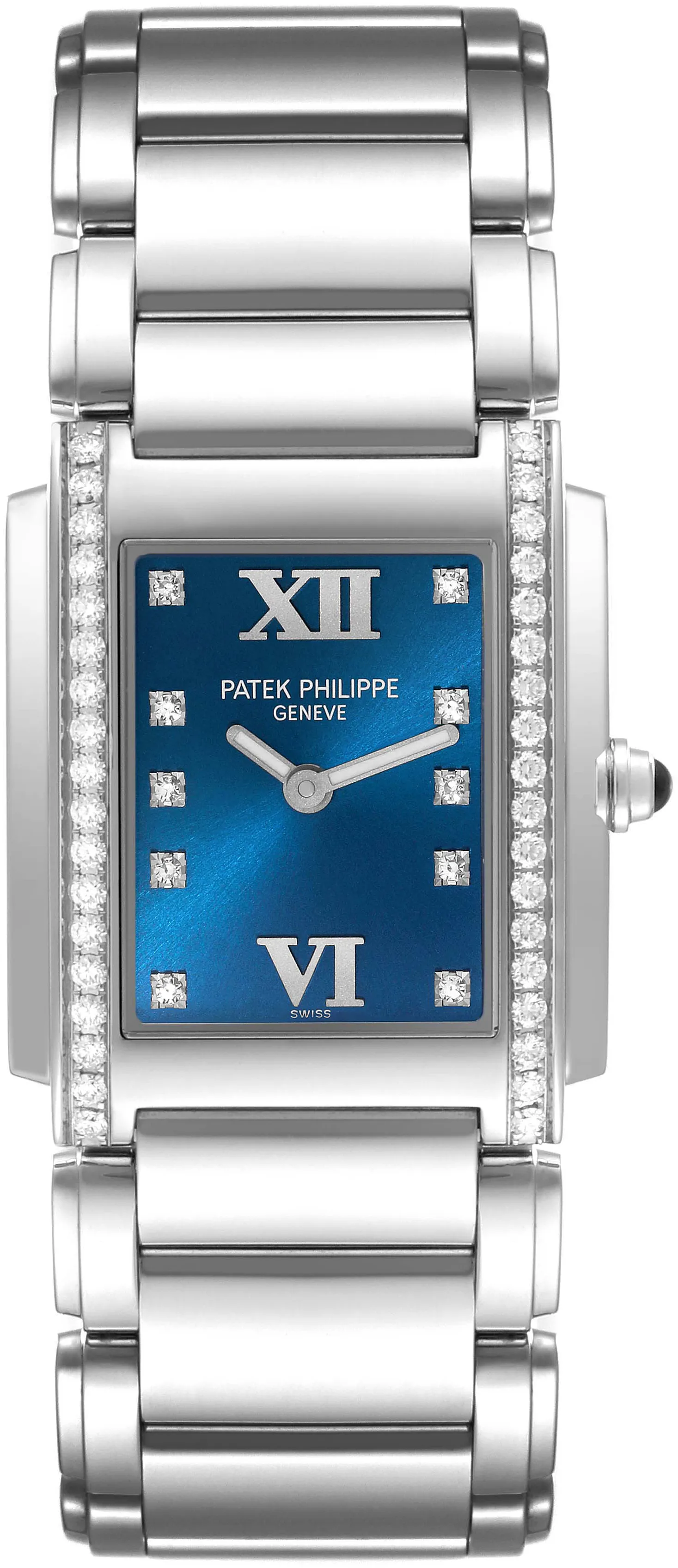 Patek Philippe Twenty~4 4910/10A-012 25mm Stainless steel Blue