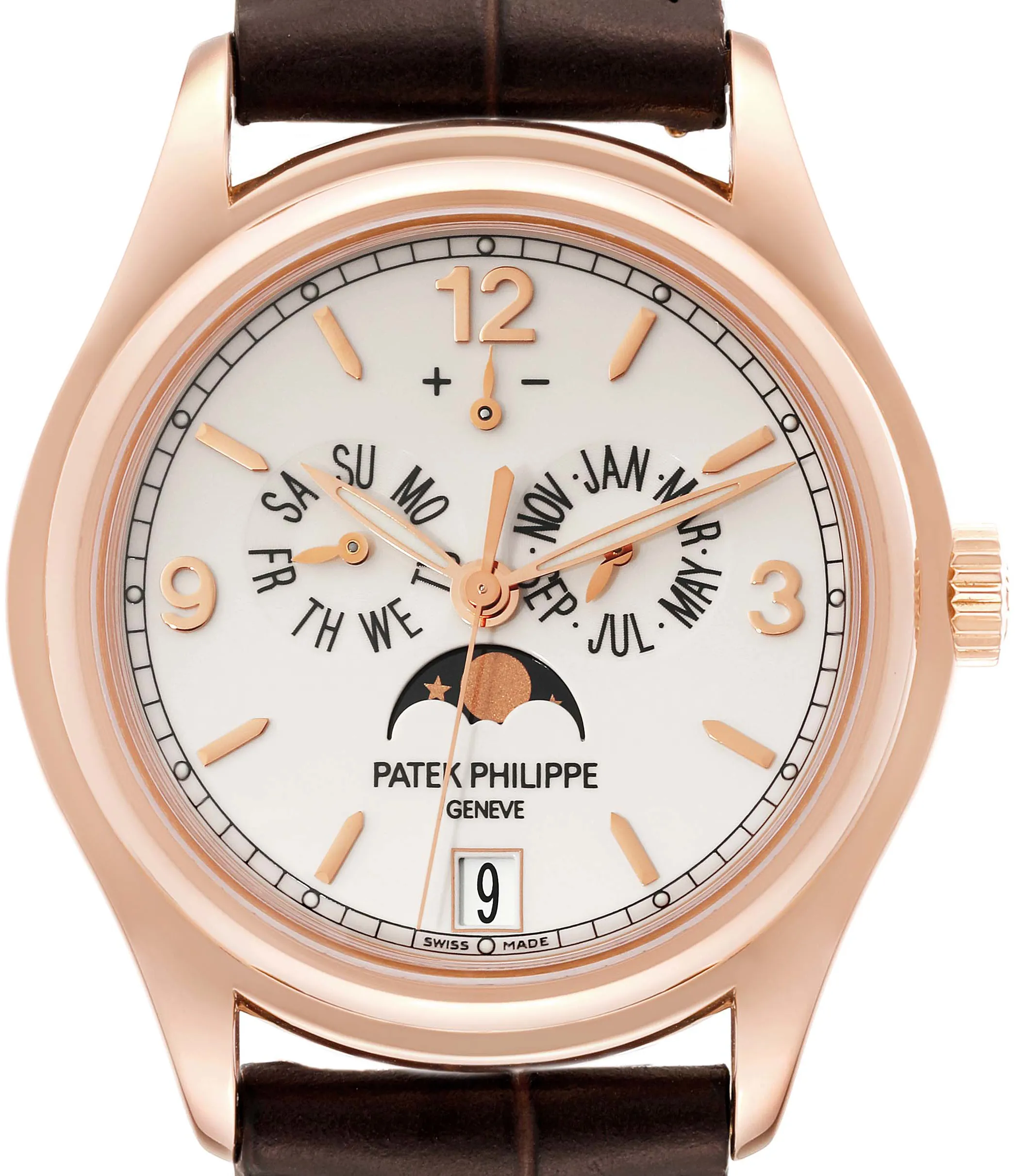 Patek Philippe Annual Calendar 5146R-001 39mm Rose gold and 18k rose gold Beige 1