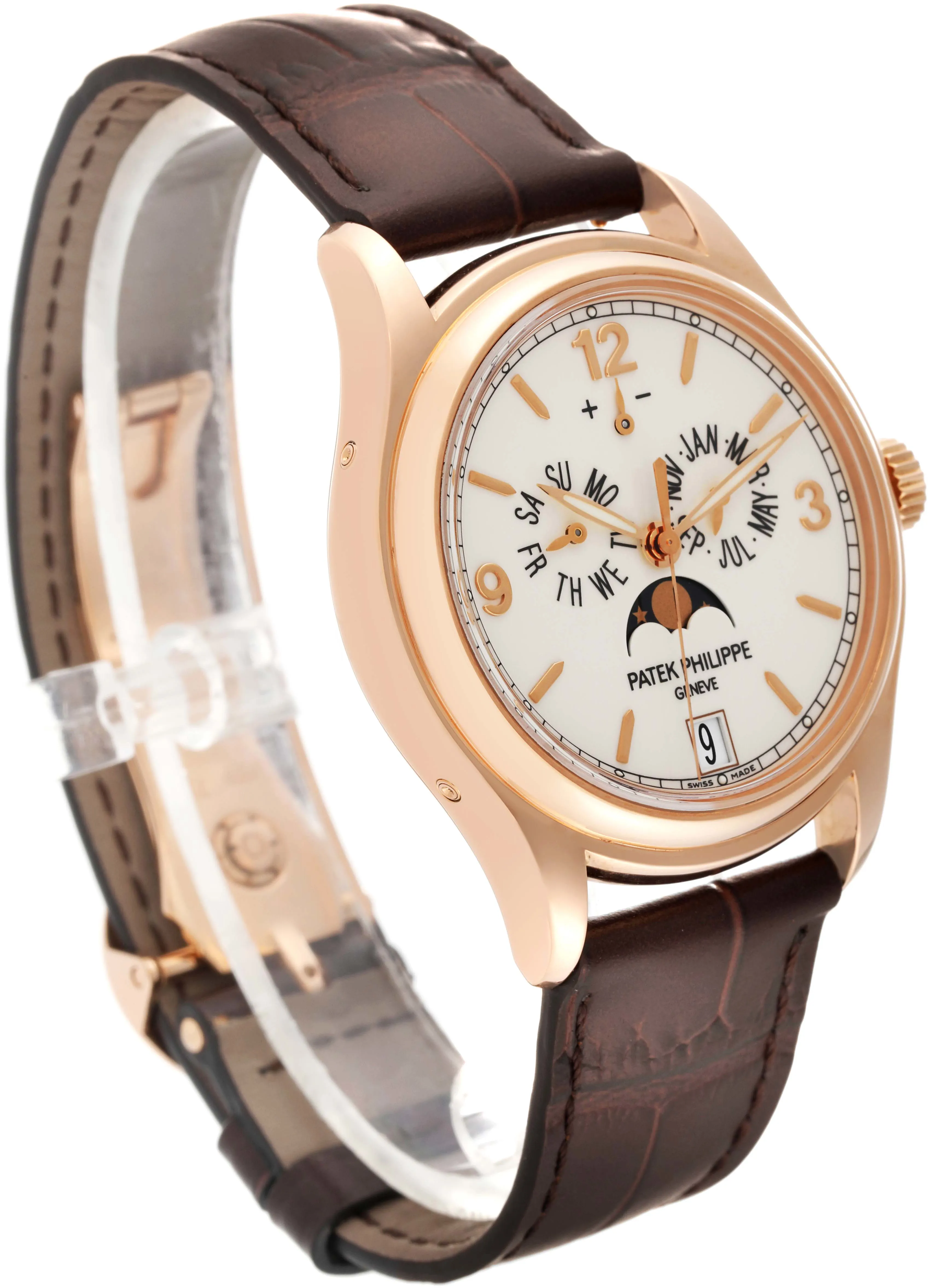 Patek Philippe Annual Calendar 5146R-001 39mm Rose gold and 18k rose gold Beige 2