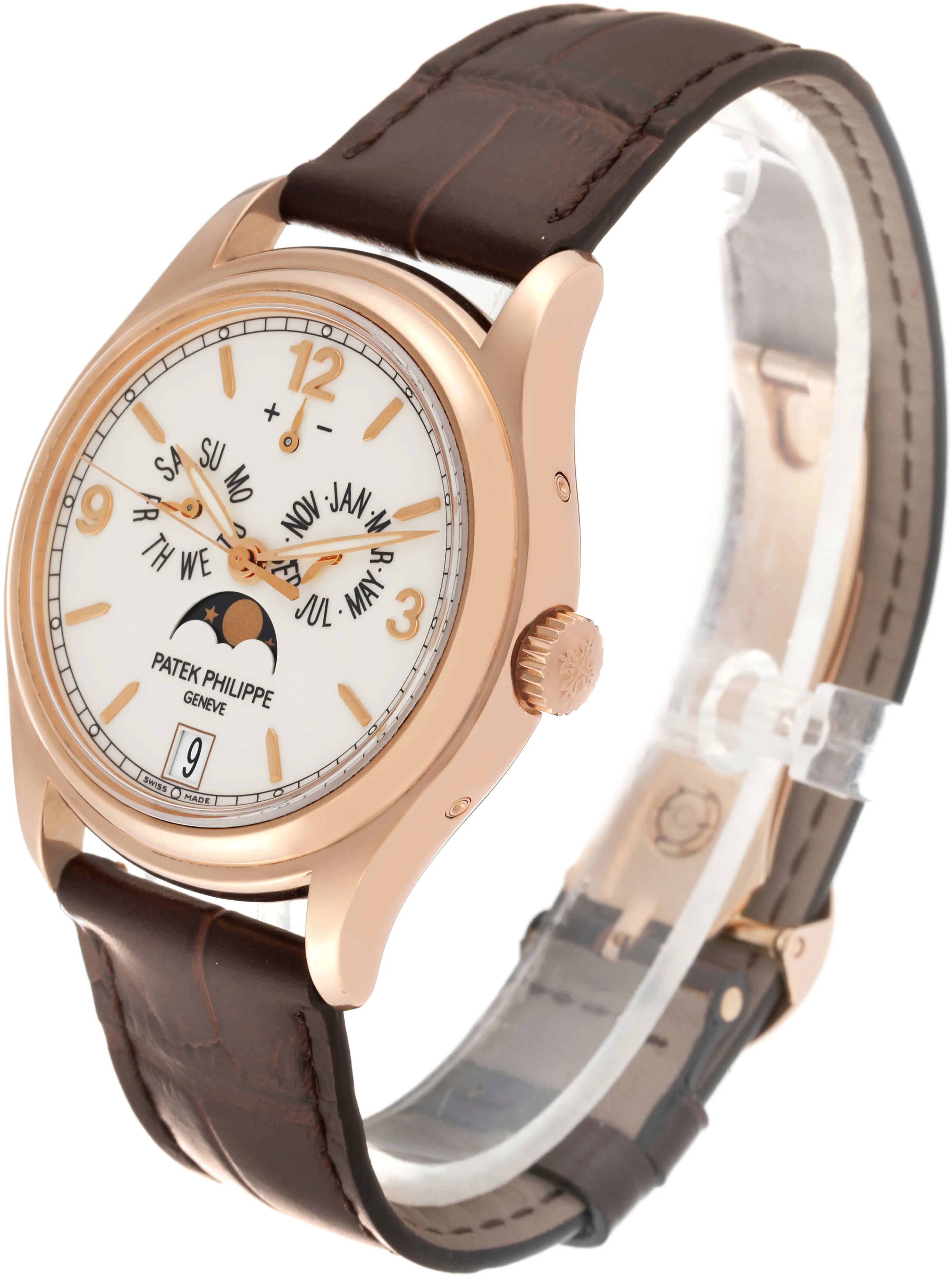 Patek Philippe Annual Calendar 5146R-001 39mm Rose gold and 18k rose gold Beige 3