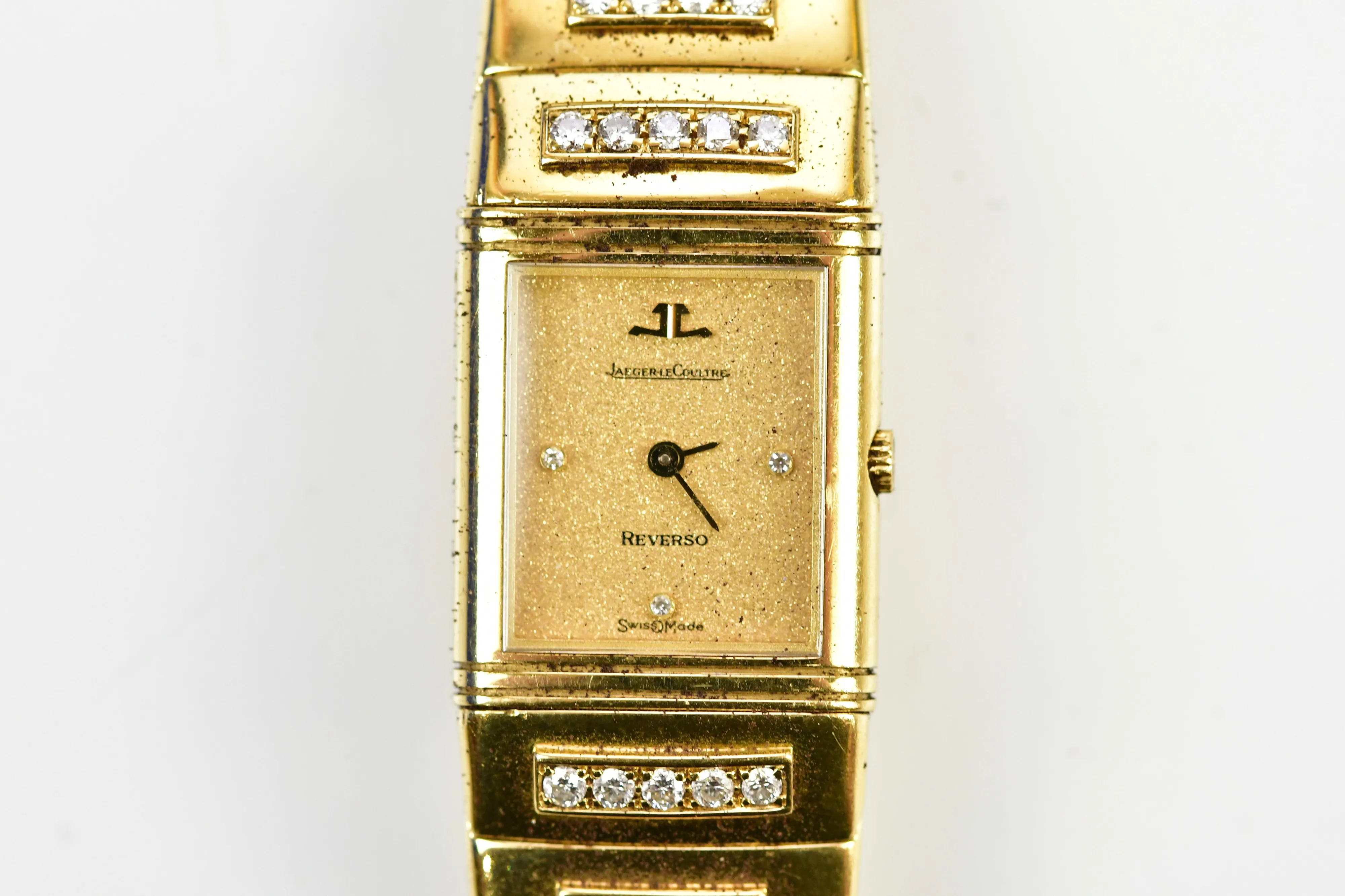 Jaeger-LeCoultre Reverso Yellow gold and Diamond