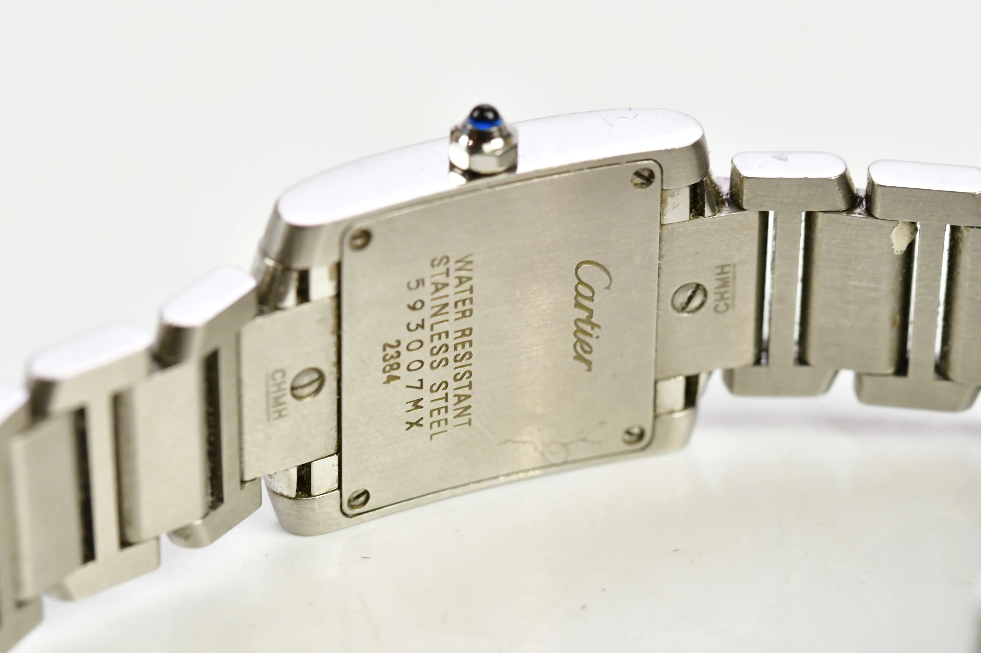 Cartier Tank Stainless steel 3