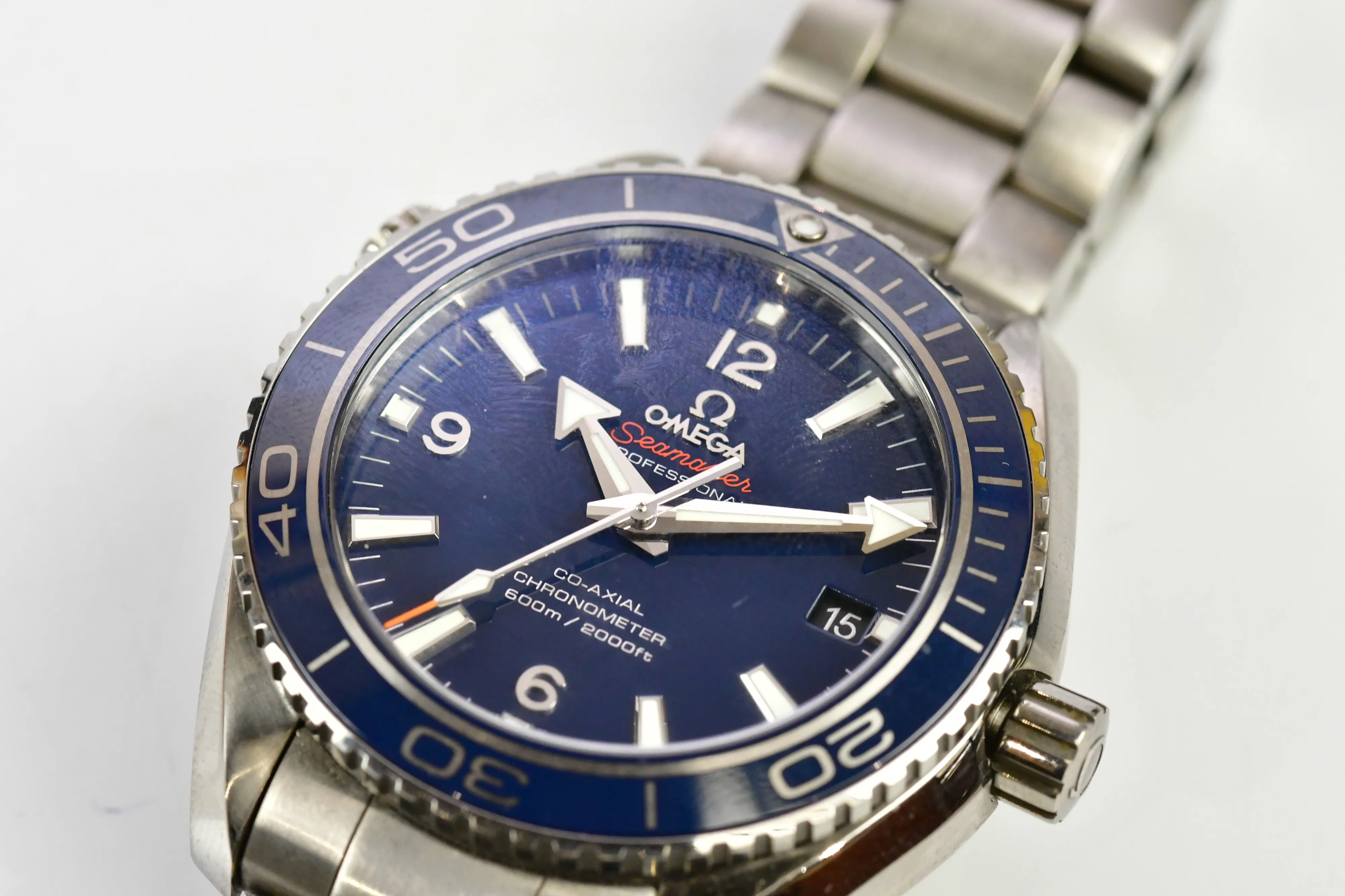 Omega Seamaster Stainless steel Blue 4