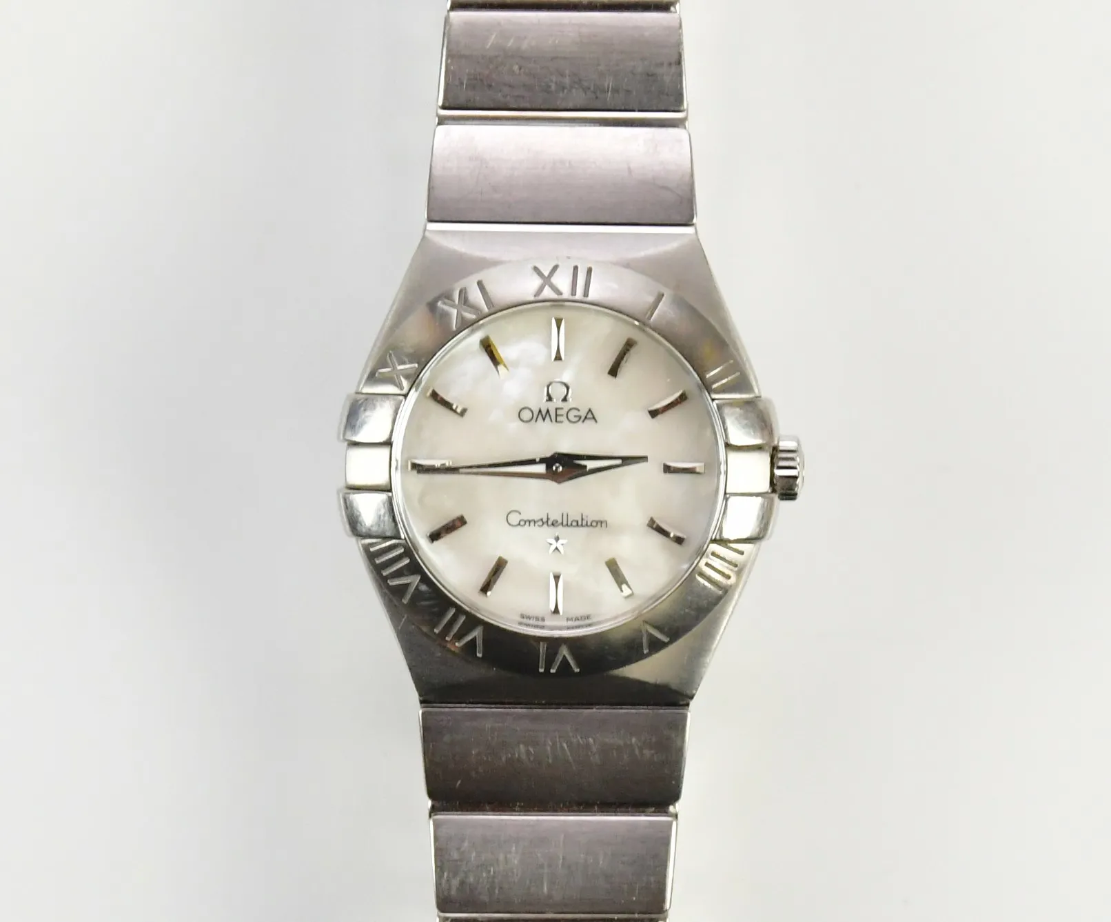 Omega Constellation Stainless steel Mother-of-pearl