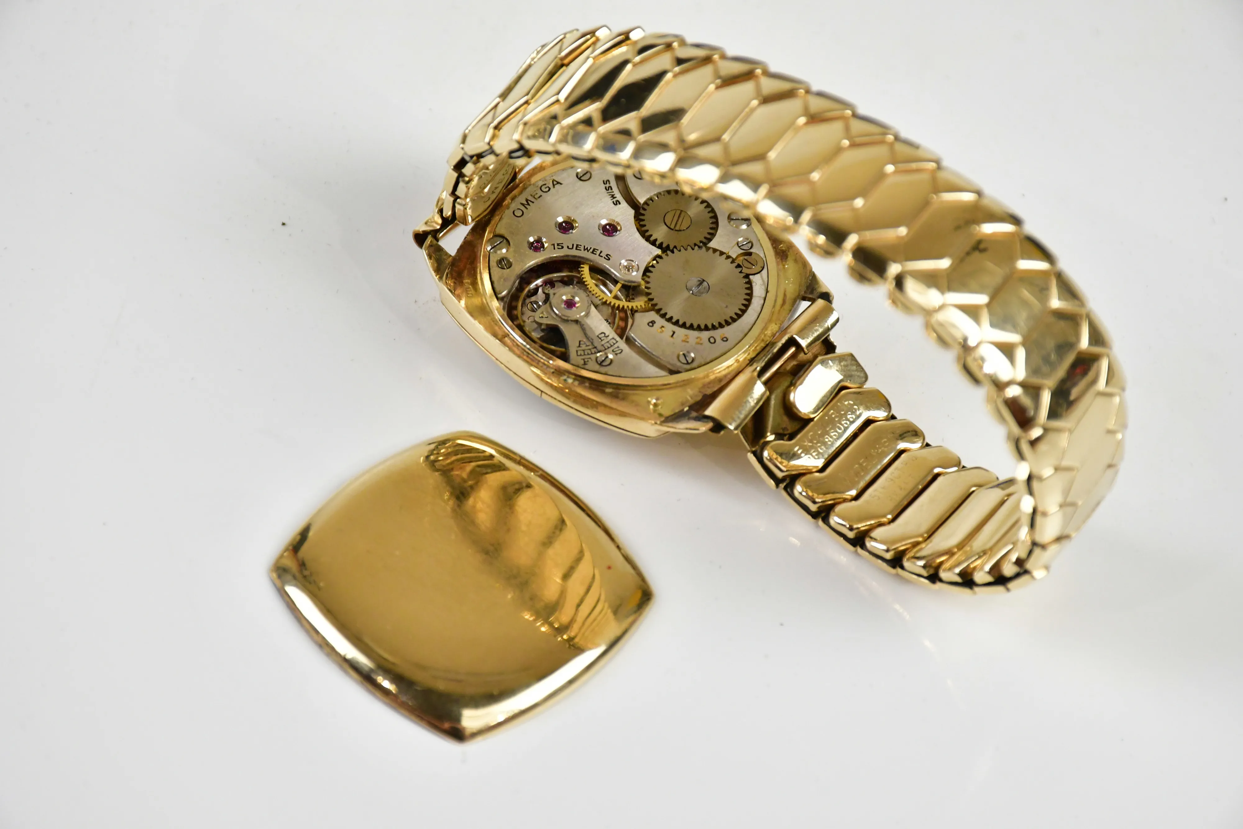 Omega 28mm Yellow gold Silver 5