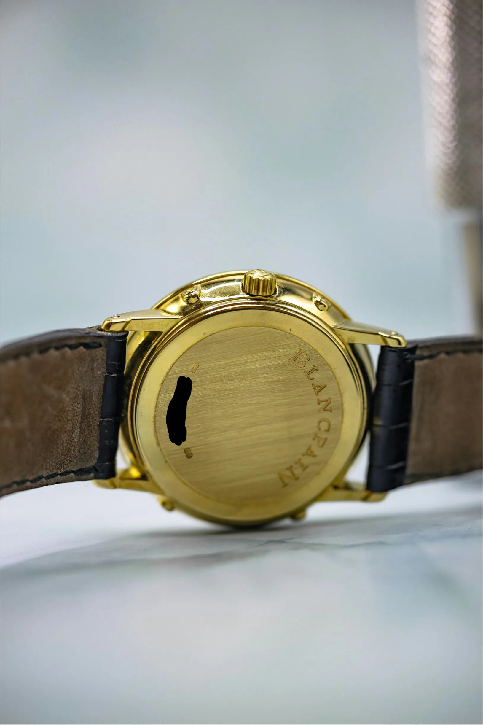 Blancpain Villeret 5495 34mm Yellow gold White 12