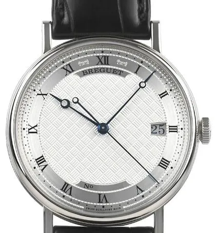 Breguet Classique 5177BB/12/9V6 38mm White gold Silver