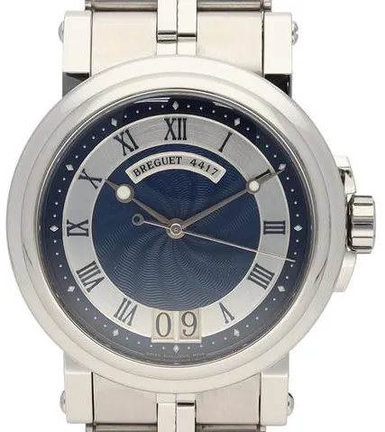 Breguet Marine 5817ST/Y2/SV0 39mm Stainless steel Blue