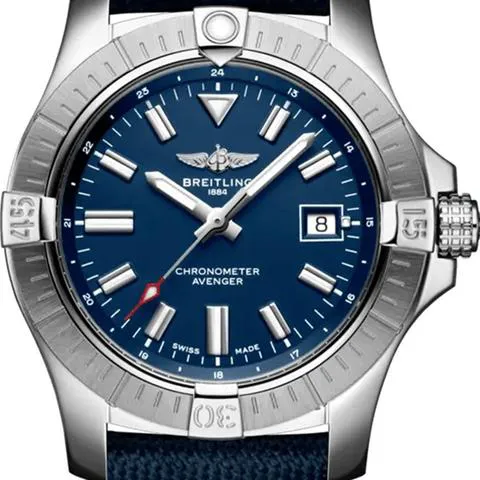 Breitling Avenger A17318101C1X1 43mm Stainless steel Blue