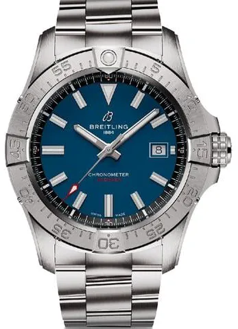 Breitling Avenger A17328101C1A1 42mm Stainless steel Blue