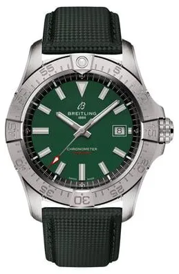 Breitling Avenger A17328101L1X1 42mm Stainless steel Green