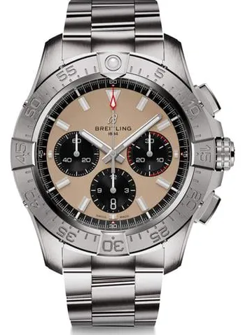 Breitling Avenger AB0147101A1A1 44mm Stainless steel Beige