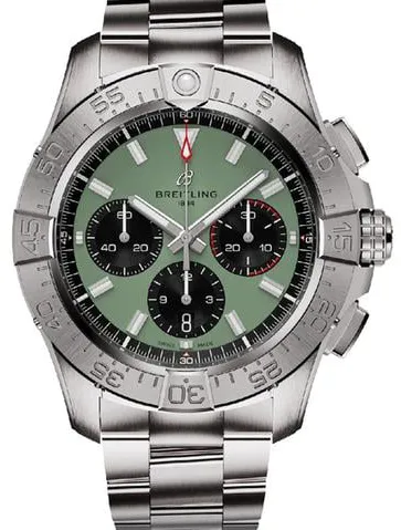 Breitling Avenger AB0147101L1A1 44mm Stainless steel Green