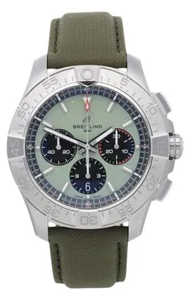 Breitling Avenger AB0147101L1X1 44mm Stainless steel Green